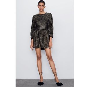 Zara Special Edition Sequin Dress - New